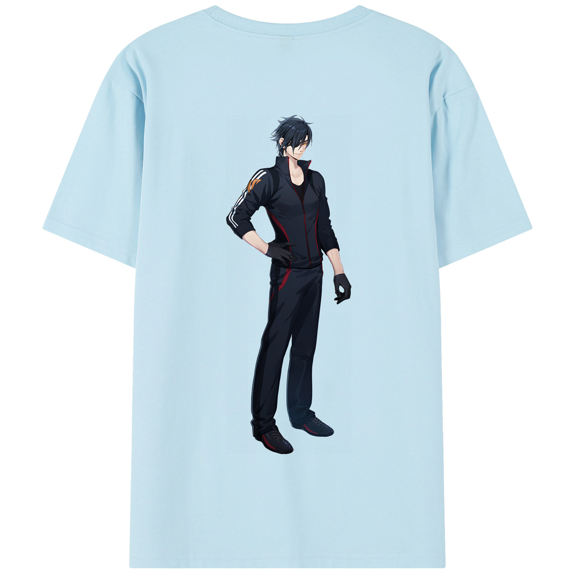 （画像用） 刀剣乱舞 Touken Ranbu 綿100％半袖Tシャツ（背面プリント）